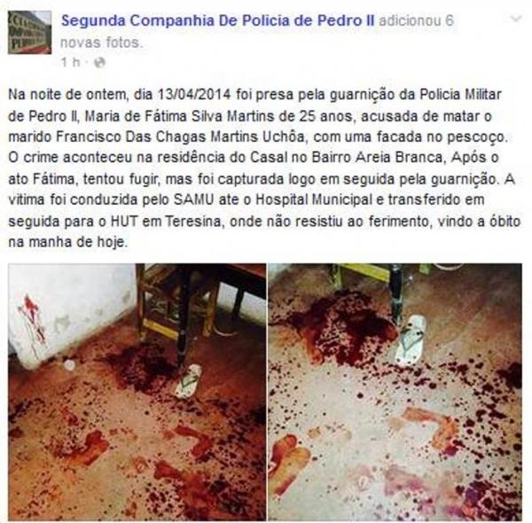 Mulher é acusada de matar o próprio marido - Imagem 1