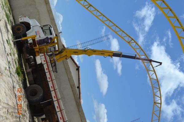 Primeiro Ginásio Poliesportivo de Boa Hora começa a ser coberto - Imagem 19