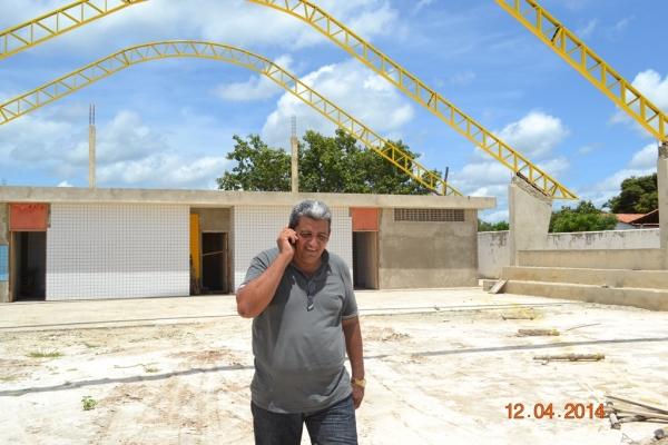 Primeiro Ginásio Poliesportivo de Boa Hora começa a ser coberto - Imagem 16