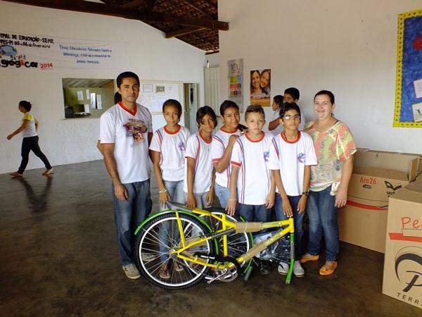 Secretaria Municipal de Educação de Dom Expedito Lopes entrega bicicletas do Programa Pedala Piauí. - Imagem 9