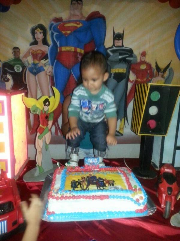 Heitor, comemora seu primeiro aninho com o pai e amiguinhos - Imagem 31