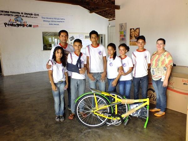 Secretaria Municipal de Educação de Dom Expedito Lopes entrega bicicletas do Programa Pedala Piauí. - Imagem 6