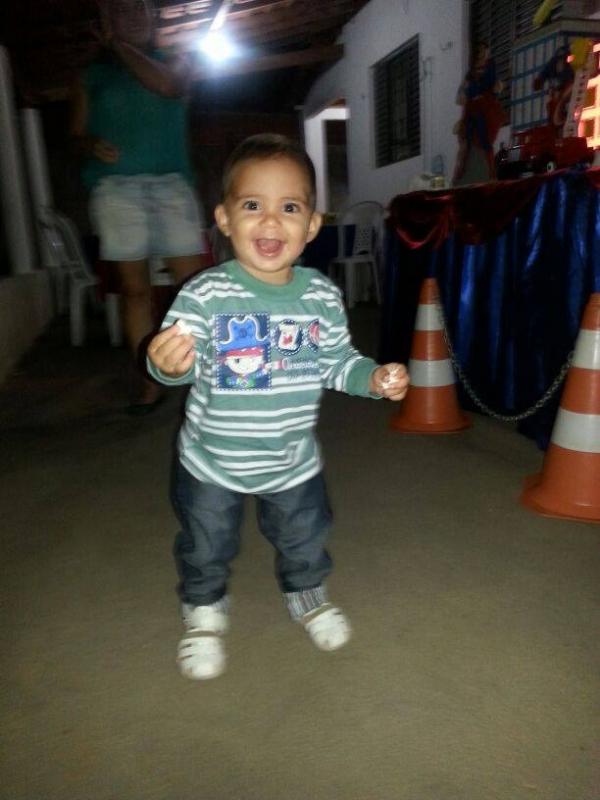 Heitor, comemora seu primeiro aninho com o pai e amiguinhos - Imagem 6