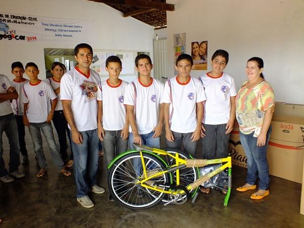 Secretaria Municipal de Educação de Dom Expedito Lopes entrega bicicletas do Programa Pedala Piauí. - Imagem 8
