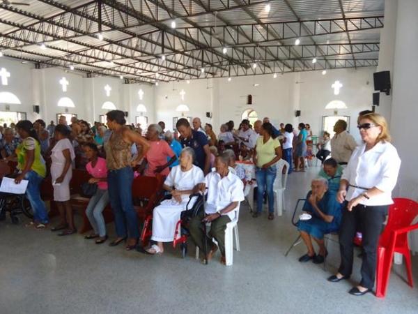 Foi realizada a tradicional Missa pelos Anciãos e Enfermos em Ipiranga - Imagem 33