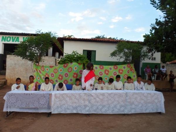 Alunos encenam Paixão de Cristo no Povoado Taboquinha  - Imagem 7