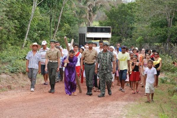 Encenação do Martírio de Jesus Cristo é Realizado no Brejo da Fortaleza - Imagem 38