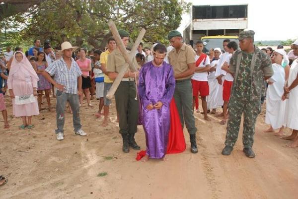 Encenação do Martírio de Jesus Cristo é Realizado no Brejo da Fortaleza - Imagem 56