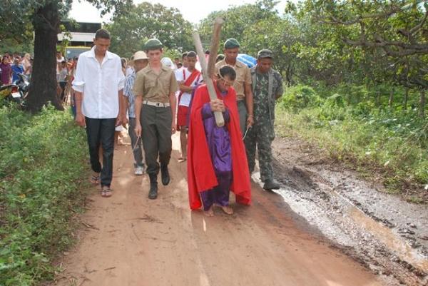 Encenação do Martírio de Jesus Cristo é Realizado no Brejo da Fortaleza - Imagem 72