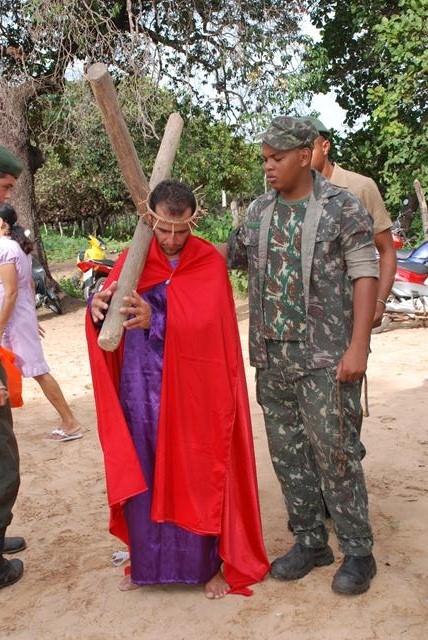 Encenação do Martírio de Jesus Cristo é Realizado no Brejo da Fortaleza - Imagem 85