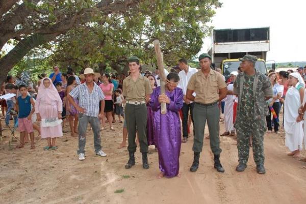 Encenação do Martírio de Jesus Cristo é Realizado no Brejo da Fortaleza - Imagem 55