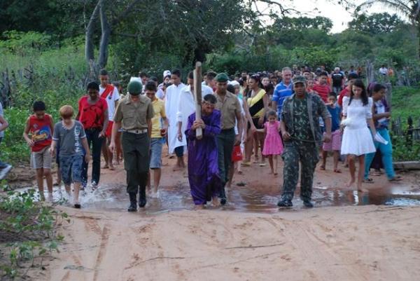 Encenação do Martírio de Jesus Cristo é Realizado no Brejo da Fortaleza - Imagem 6