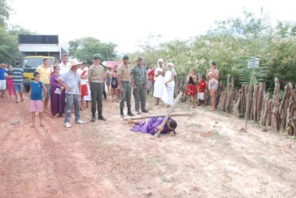 Encenação do Martírio de Jesus Cristo é Realizado no Brejo da Fortaleza - Imagem 46