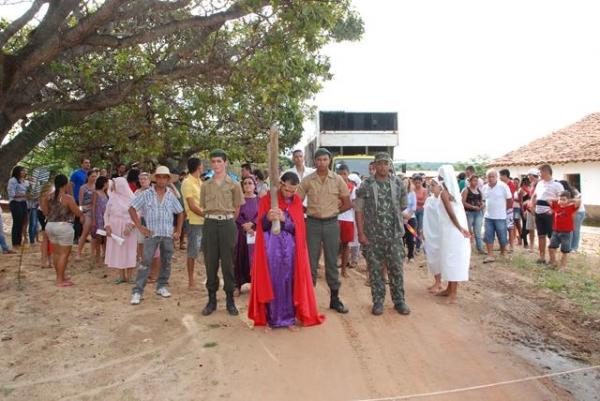 Encenação do Martírio de Jesus Cristo é Realizado no Brejo da Fortaleza - Imagem 61