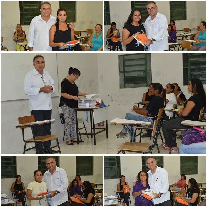 Prefeito Bernildo Val visita alunos de cursos do PRONATEC em Buriti dos Lopes