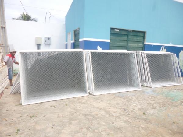 Alambrados do Estádio “O Pinheirão” em Fronteiras estão sendo recuperados - Imagem 2