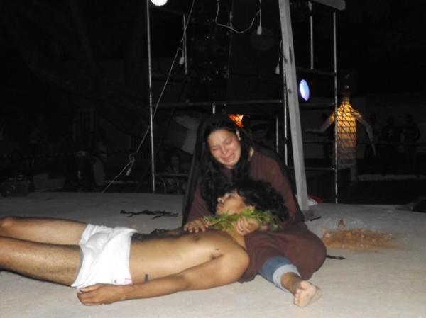 Encenação da Paixão de Cristo com Teatro, Liturgia e muita emoção. - Imagem 15