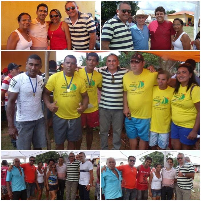 Prefeito Bernildo Val prestigia a 7ª edição da Regata de Canoas em Coroa de São Remígio