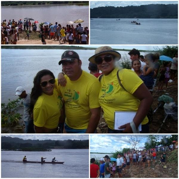 Prefeito Bernildo Val prestigia a 7ª edição da Regata de Canoas em Coroa de São Remígio - Imagem 1