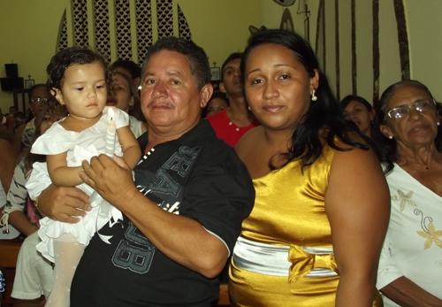 O batismo de Maria Nayane realizado durante celebração da páscoa em Brasileira - Imagem 3