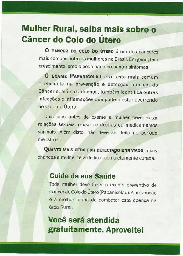 Luta contra o câncer de útero  - Imagem 2