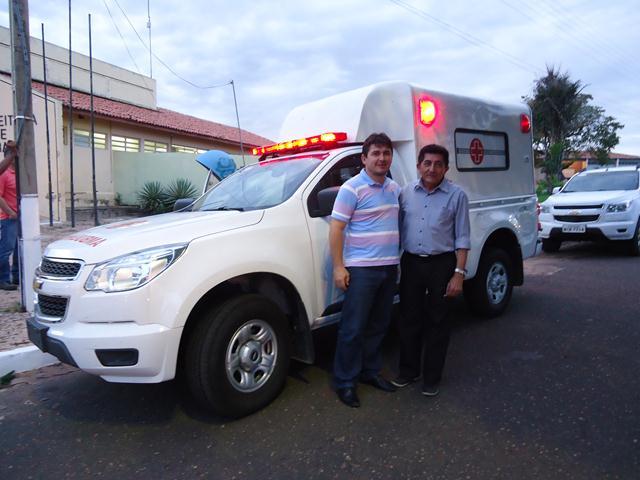A Cidade de Ipiranga ganhou mais uma Ambulância