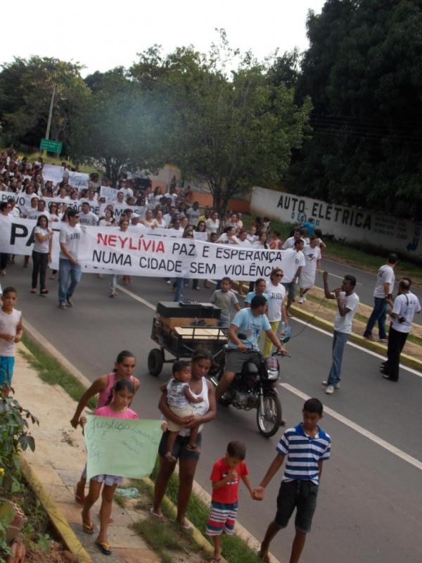 Caso Neylivia I: Familiares e amigos de Neylivia Costa fazem caminhada pedindo por PAZ e JUSTIÇA  - Imagem 18