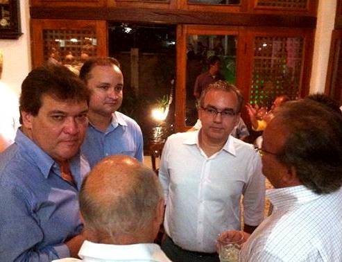 Gustavo Medeiros recebe Eduardo Campos em Teresina