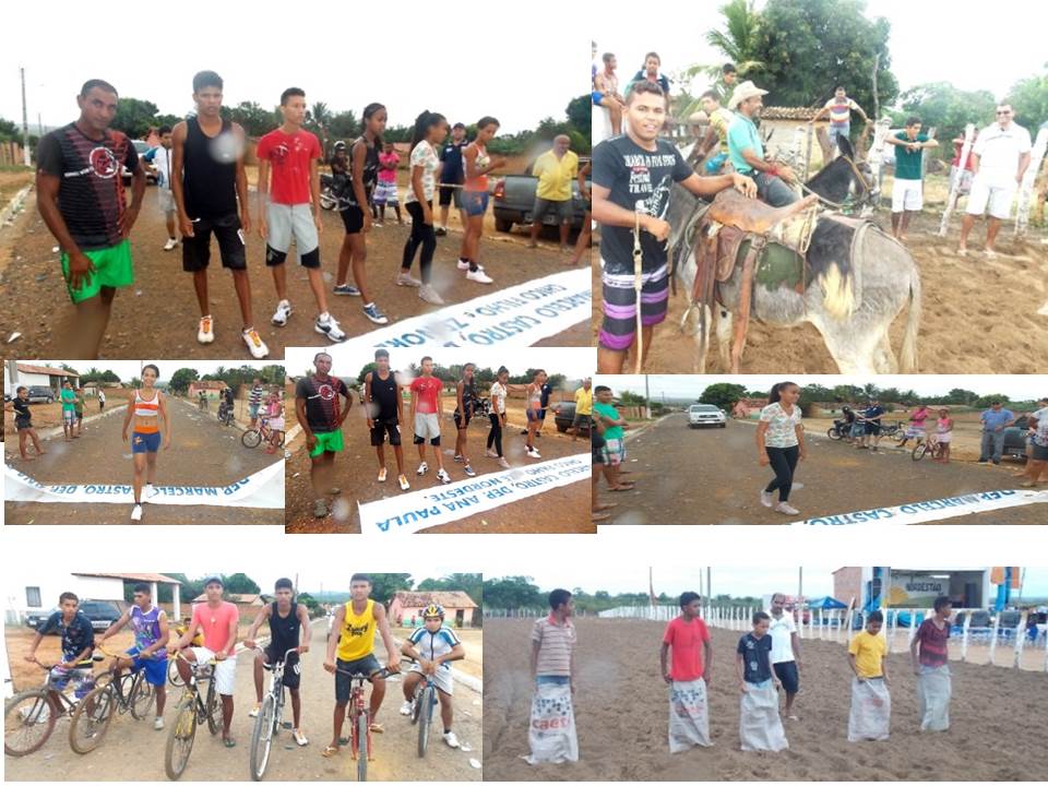 Maratonas e corridas de jumentos abriram  a programação do dia 28 em Canavieira