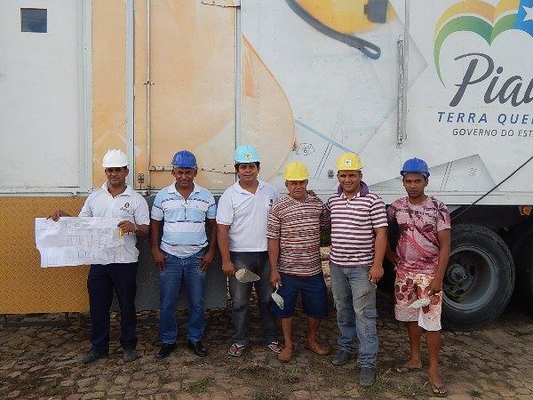  Encerramento do curso de construção civil em Lagoinha do Piauí