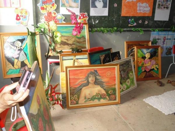 Artista Plástica dar palestra sobre pinturas e artes - Imagem 2