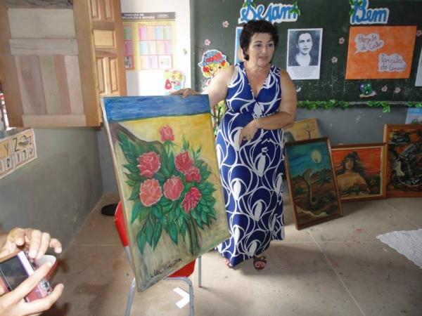 Artista Plástica dar palestra sobre pinturas e artes - Imagem 4