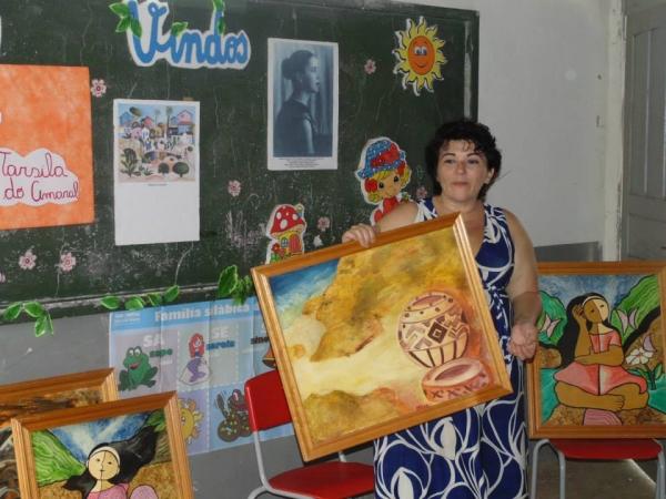 Artista Plástica dar palestra sobre pinturas e artes - Imagem 11