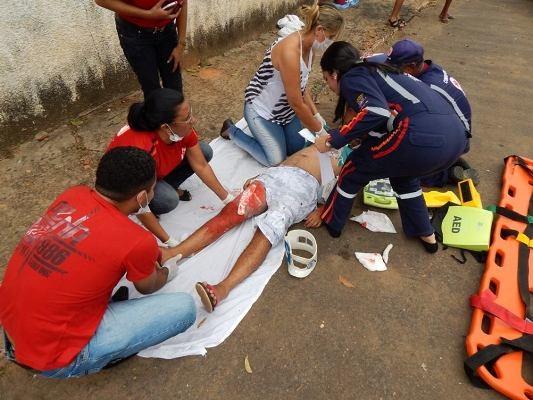 Equipe do SAMU recebe capacitação de aprimoramento de atendimento Pré-Hospitalar Móvel - Imagem 4