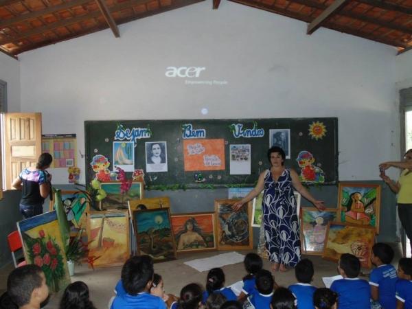 Artista Plástica dar palestra sobre pinturas e artes - Imagem 1