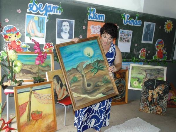 Artista Plástica dar palestra sobre pinturas e artes - Imagem 14