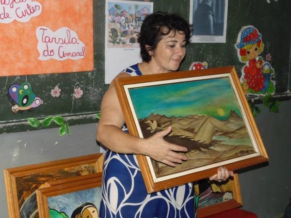 Artista Plástica dar palestra sobre pinturas e artes - Imagem 6
