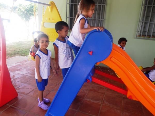 Creche onde alunos assistiam aulas no pátio, ganha reforma e duas novas salas - Imagem 4