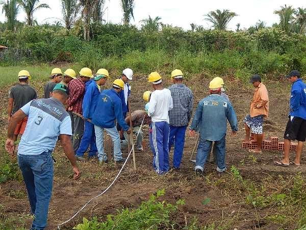 Começa as aulas praticas para os Alunos do Curso de Construção Civil - Imagem 8