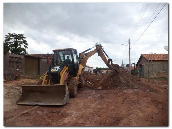 Prefeitura de Inhuma realiza grandes Obras na zona urbana - Imagem 1