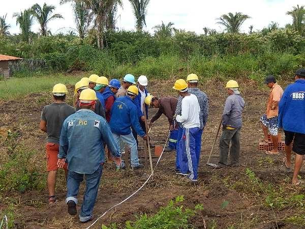 Começa as aulas praticas para os Alunos do Curso de Construção Civil - Imagem 9
