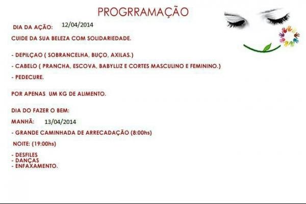 Participe do III Fazer o Bem Sem Olhar a Quem. - Imagem 1