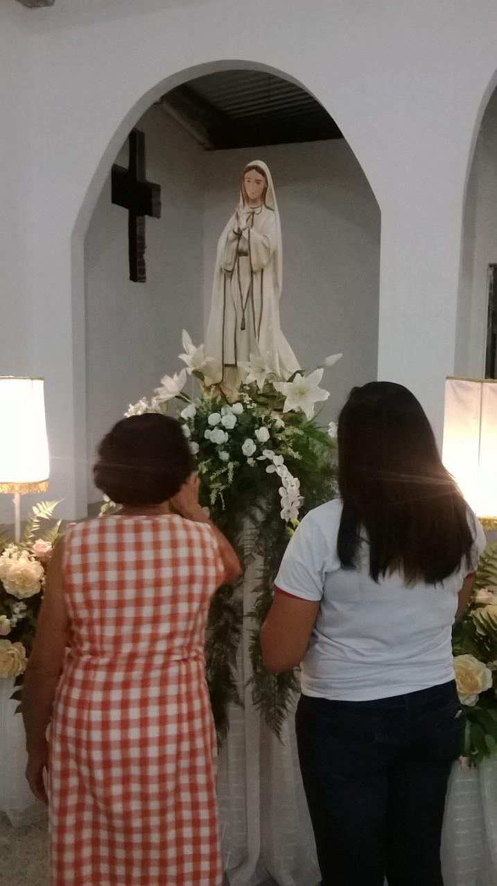 Católicos iniciam tríduo em preparação a Festa de Nossa Senhora de Fátima