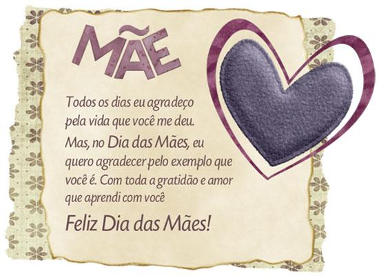 Feliz dia das Mães!