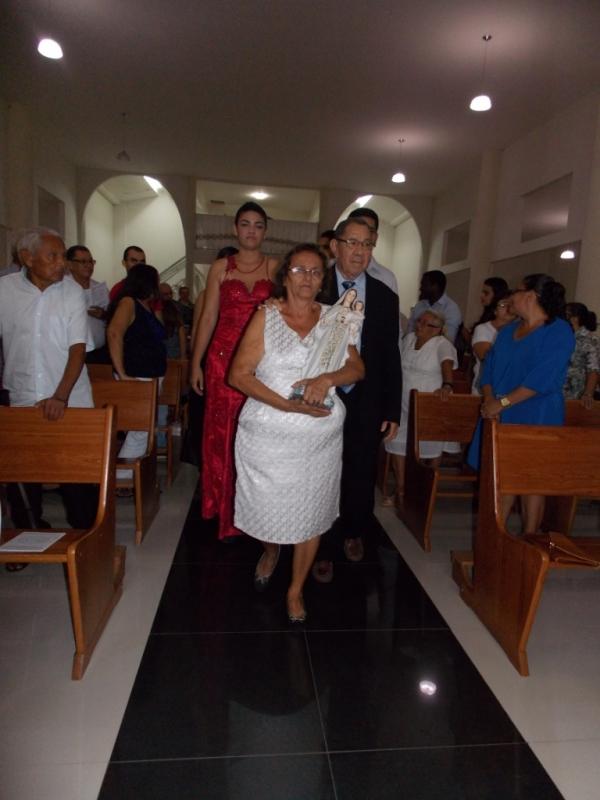 Missa de Ação de Graças pelas Bodas de Prata do casal Carlão Quaresma e Francisca Leão - Imagem 3