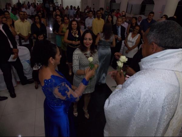 Missa de Ação de Graças pelas Bodas de Prata do casal Carlão Quaresma e Francisca Leão - Imagem 20