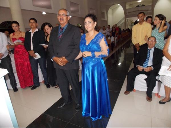 Missa de Ação de Graças pelas Bodas de Prata do casal Carlão Quaresma e Francisca Leão - Imagem 14