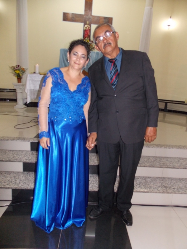 Missa de Ação de Graças pelas Bodas de Prata do casal Carlão Quaresma e Francisca Leão - Imagem 26