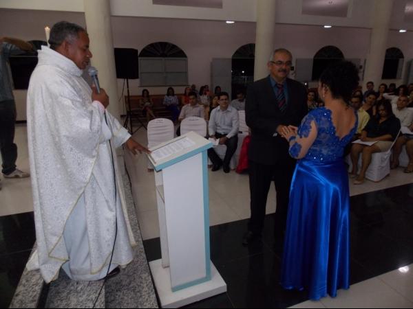 Missa de Ação de Graças pelas Bodas de Prata do casal Carlão Quaresma e Francisca Leão - Imagem 10