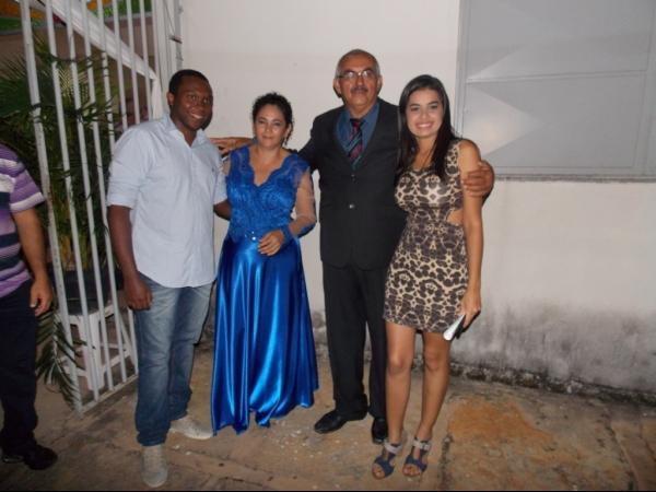 Missa de Ação de Graças pelas Bodas de Prata do casal Carlão Quaresma e Francisca Leão - Imagem 27